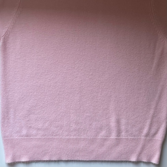 Petite Blair Short-Sleeve Sweater - Pastel Pink & Very Soft - Size PM - Picture 4 of 11